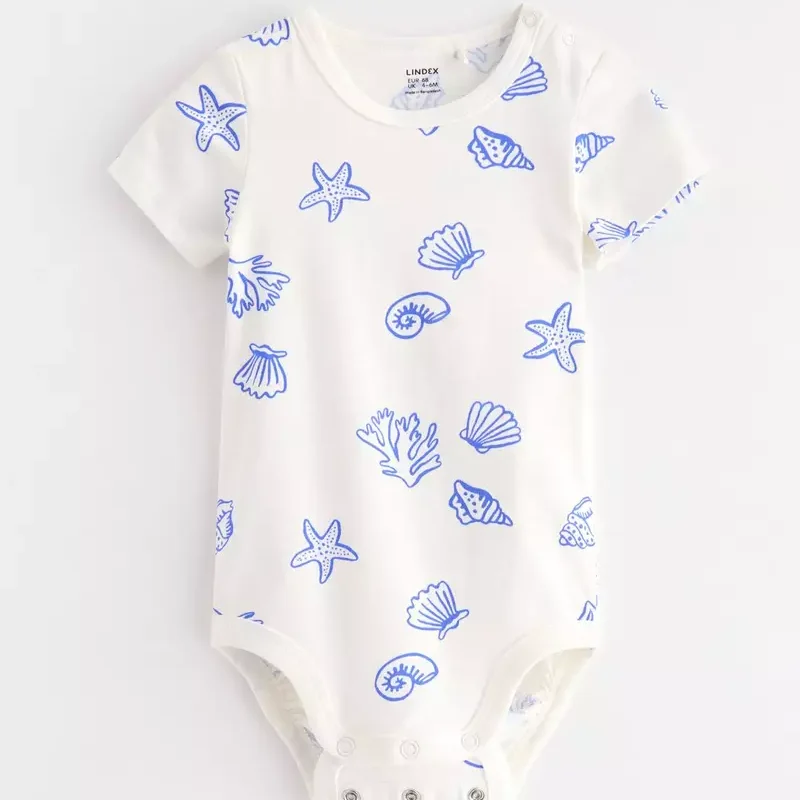 Short-sleeved bodysuit